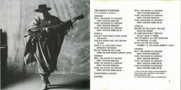 Stevie Ray Vaughan & Double Trouble : In Step (CD, Album, Col)