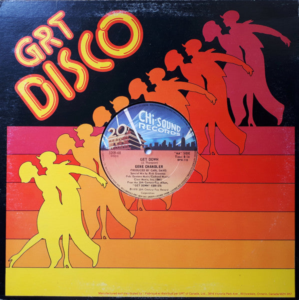 Gene Chandler : Get Down (Special Mix) (12", Single)