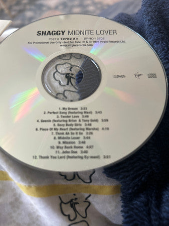 Shaggy : Midnite Lover (CD, Album, Promo)
