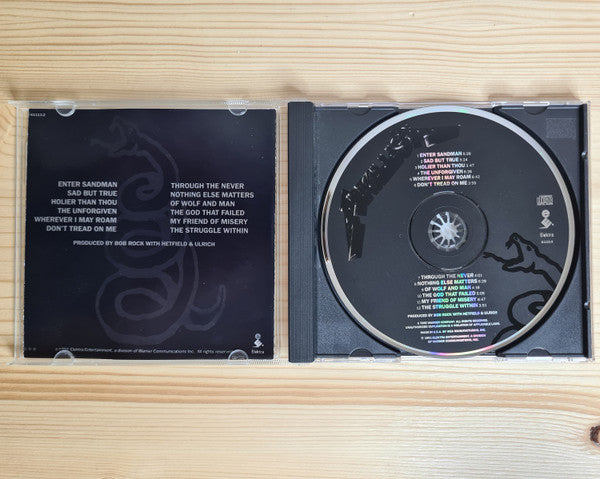 Metallica : Metallica (CD, Album, RE, Cin)