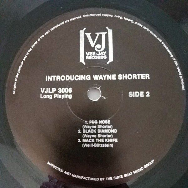 Wayne Shorter : Introducing Wayne Shorter (LP, Album, All)
