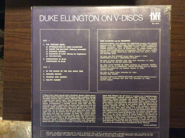 Duke Ellington : Duke Ellington On V-Discs (LP, Comp)