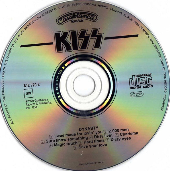 Kiss : Dynasty (CD, Album, RE)