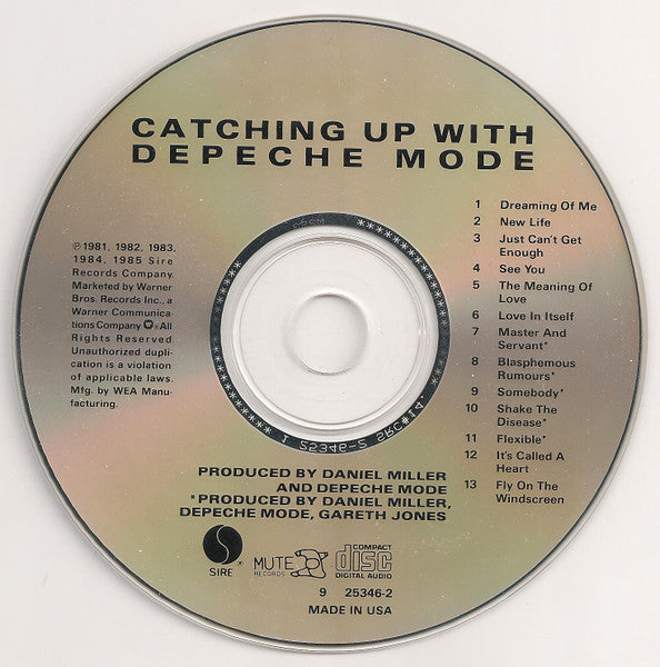 Depeche Mode : Catching Up With Depeche Mode (CD, Comp, RE, SRC)