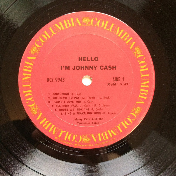 Johnny Cash : Hello, I'm Johnny Cash (LP, Album)
