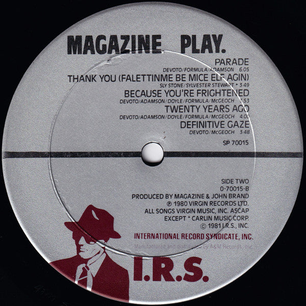 Magazine : Play. (LP, Album, Ter)