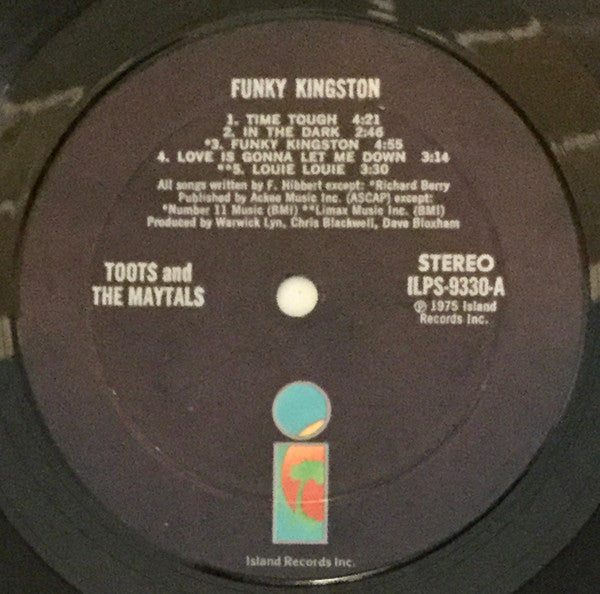 Toots & The Maytals : Funky Kingston (LP, Album, RE)