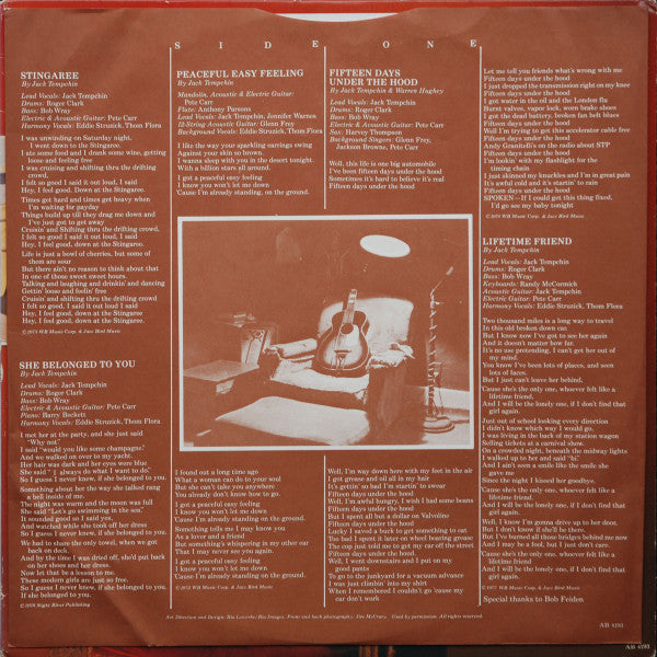 Jack Tempchin : Jack Tempchin (LP, Album, Ter)