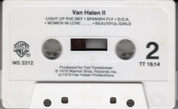 Van Halen : Van Halen II (Cass, Album)