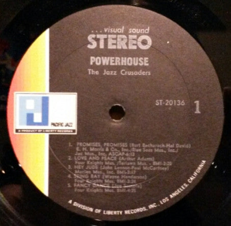 The Crusaders : Powerhouse (LP, gat)