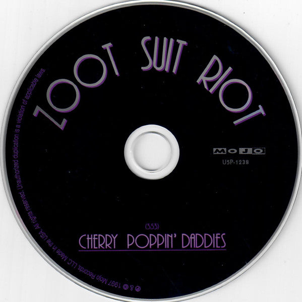 Cherry Poppin' Daddies : Zoot Suit Riot (CD, Single, Promo)
