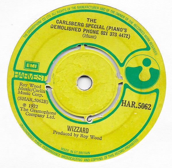 Wizzard (2) : Ball Park Incident (7", Single)