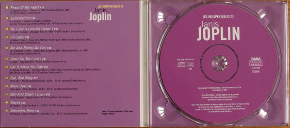 Janis Joplin : Les Indispensables De Janis Joplin (CD, Comp)