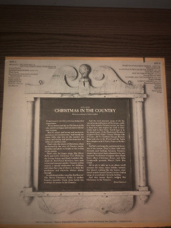 Various : Christmas In The Country (LP, RE)