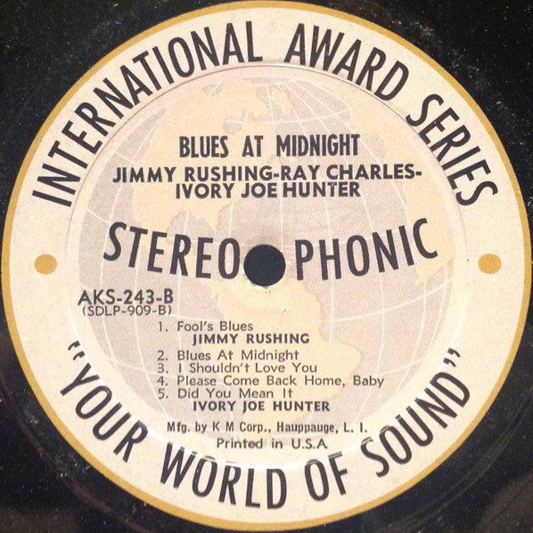 Various : Blues At Midnight (LP, Album, Comp)