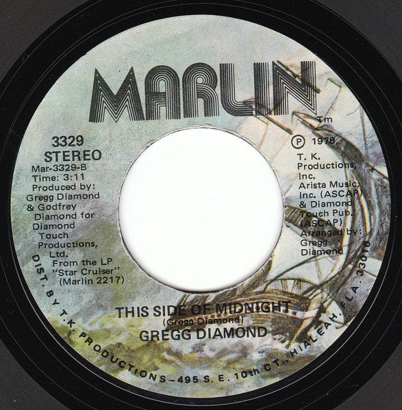 Gregg Diamond : Star Cruiser (7", Single)