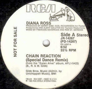Diana Ross : Chain Reaction (Special Dance Remix) (12", Promo)