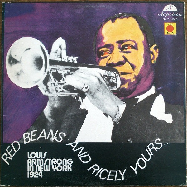 Louis Armstrong : In New York 1924 (Red Beans And Ricely Yours) (LP, Comp)