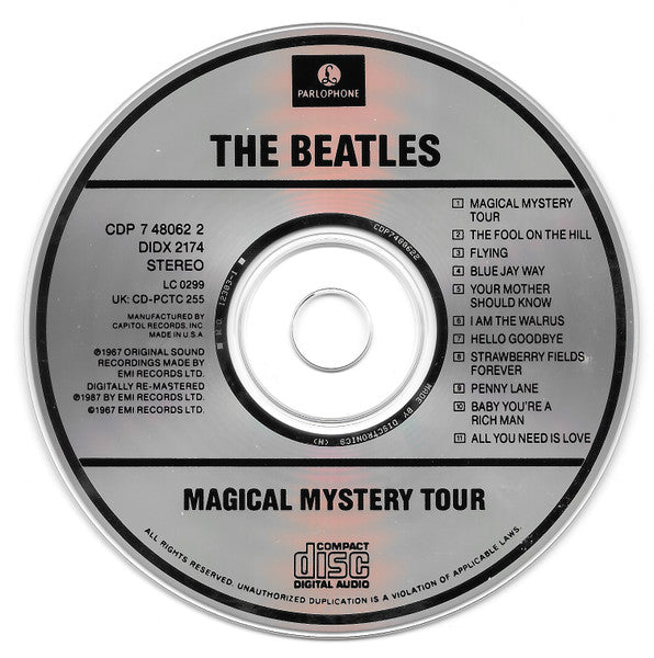 The Beatles : Magical Mystery Tour (CD, Album, RE, RM, Lon)