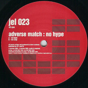 Adverse Match : No Hype (12")