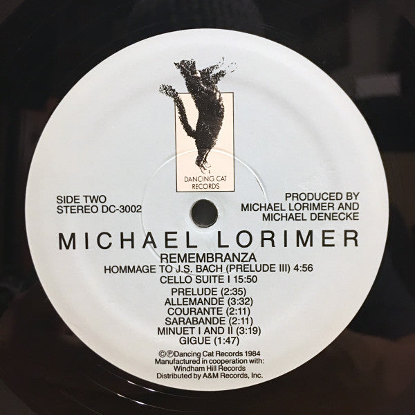 Michael Lorimer : Remembranza (LP, Album)