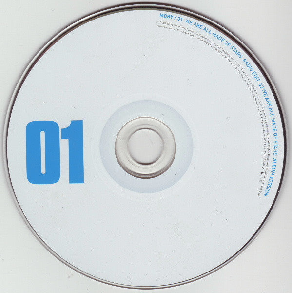 Moby : We Are All Made Of Stars (CD, Single, Promo)