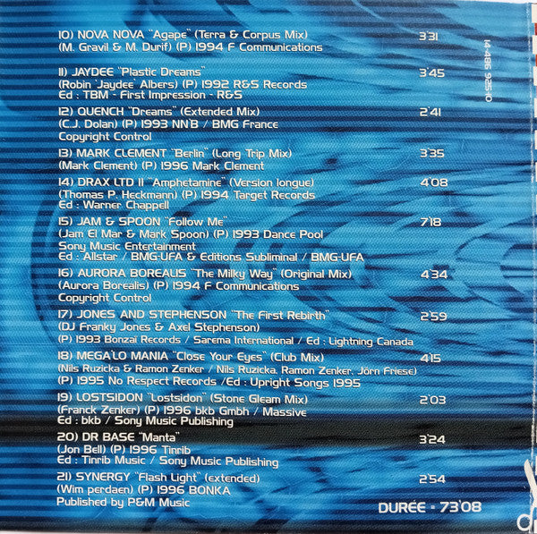 Various : Techno World Vol1 (CD, Comp, Mixed)