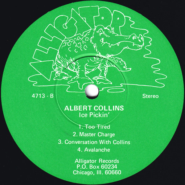 Albert Collins : Ice Pickin' (LP, Album, Nor)
