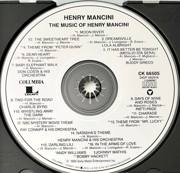 Various : The Music Of Henry Mancini (CD, Comp)