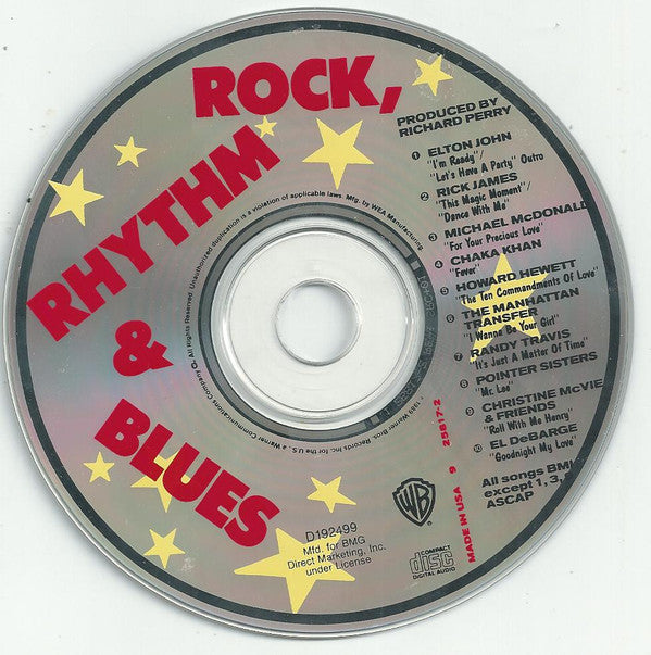 Various : Rock, Rhythm & Blues (CD, Comp, Club)