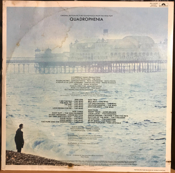 Various : Quadrophenia (Original Motion Picture Soundtrack From The Who Film) (2xLP, Album, Comp, Gat)
