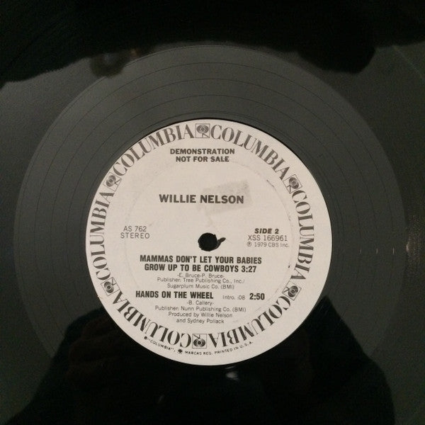 Willie Nelson : Midnight Rider (12", Single, Promo)
