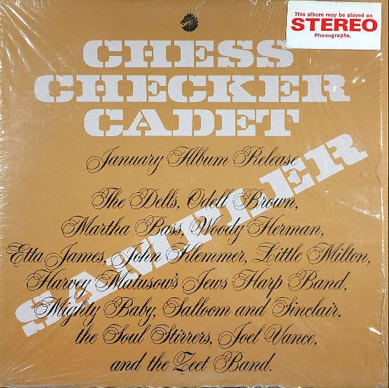 Various : Chess Checker Cadet Sampler - January Album Release (LP, Album, Comp, Promo)