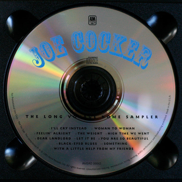 Joe Cocker : The Long Voyage Home Sampler: The Silver Anniversary Collection (CD, Comp, Promo, Smplr)