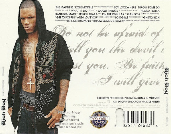 Rich Boy : Rich Boy (CD, Album)