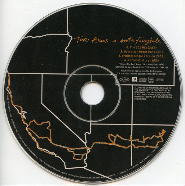 Tori Amos : A Sorta Fairytale (CD, Single, Enh)