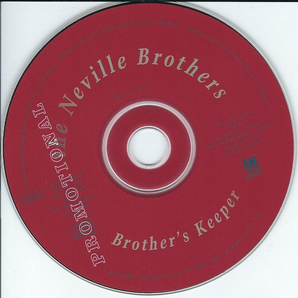 The Neville Brothers : Brother's Keeper (CD, Album, Promo)