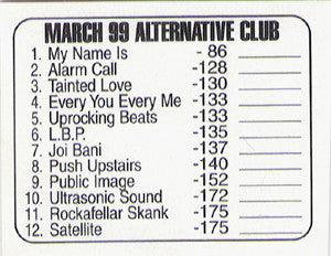 Various : Promo Only Alternative Club March 99 (CD, Comp, Promo)