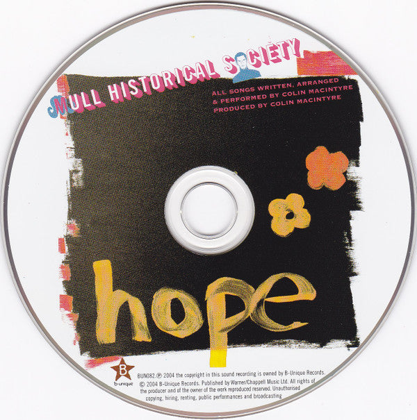 Mull Historical Society : This Is Hope (CD, Album)