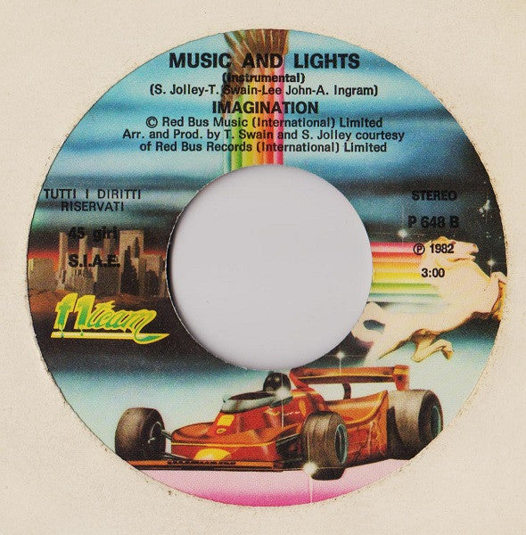 Imagination : Music And Lights (7")