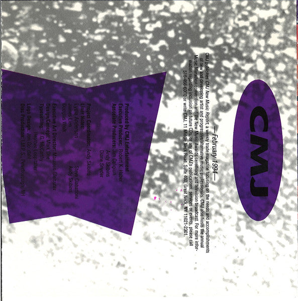 Various : CMJ Presents Certain Damage! - Volume 54 (CD, Comp, Promo)