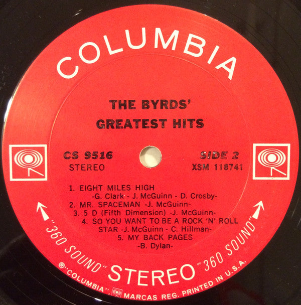 The Byrds : The Byrds' Greatest Hits (LP, Comp, Pit)