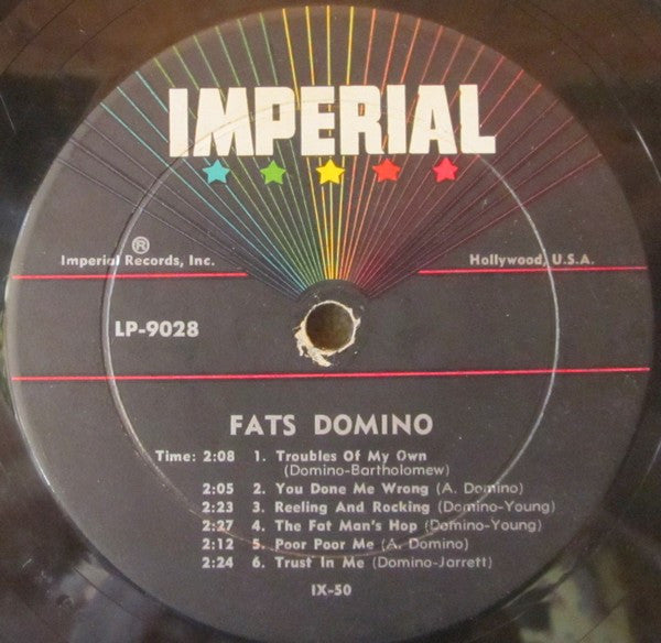 Fats Domino : This Is Fats Domino! (LP, Comp, RE)