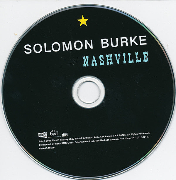 Solomon Burke : Nashville (CD, Album)