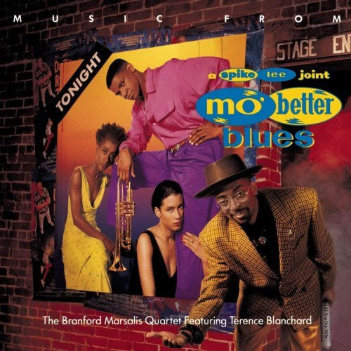 Branford Marsalis Quartet Featuring Terence Blanchard : Music From Mo' Better Blues (CD, Album, RE)