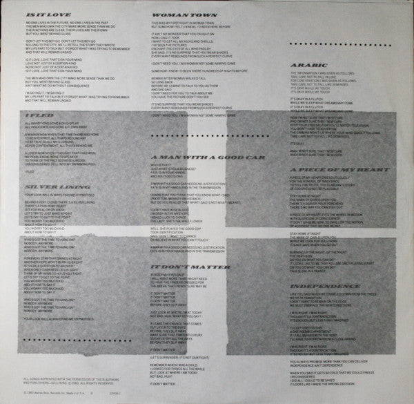 Gang Of Four : Hard (LP, Album, All)