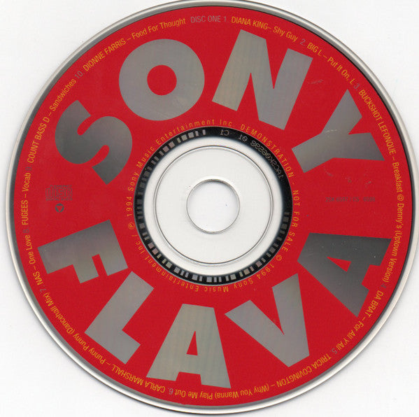 Various : Sony Flava (2xCD, Comp, Promo, Smplr)