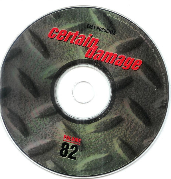 Various : CMJ Presents Certain Damage Volume 82 (CD, Comp, Promo)