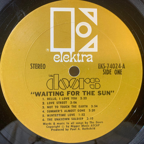 The Doors : Waiting For The Sun (LP, Album, Club, CRC)