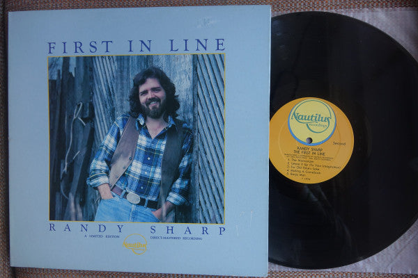 Randy Sharp : The First In Line (LP, Album, TP)